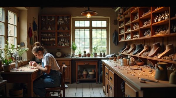 Un atelier de bijoux artisanaux à Haguenau pour tout créateur en herbe